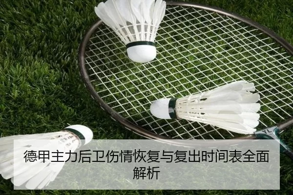 德甲主力后卫伤情恢复与复出时间表全面解析